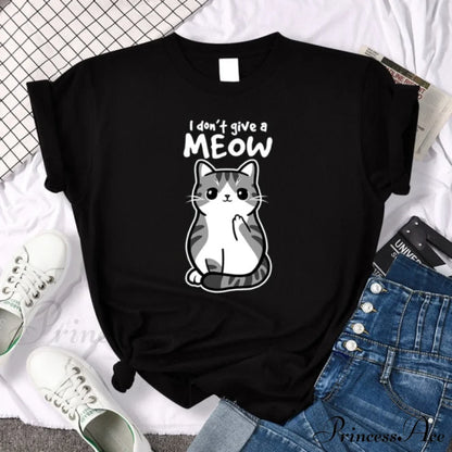 Oversize Fashion Clothing Funny Korean Style T-Shirts