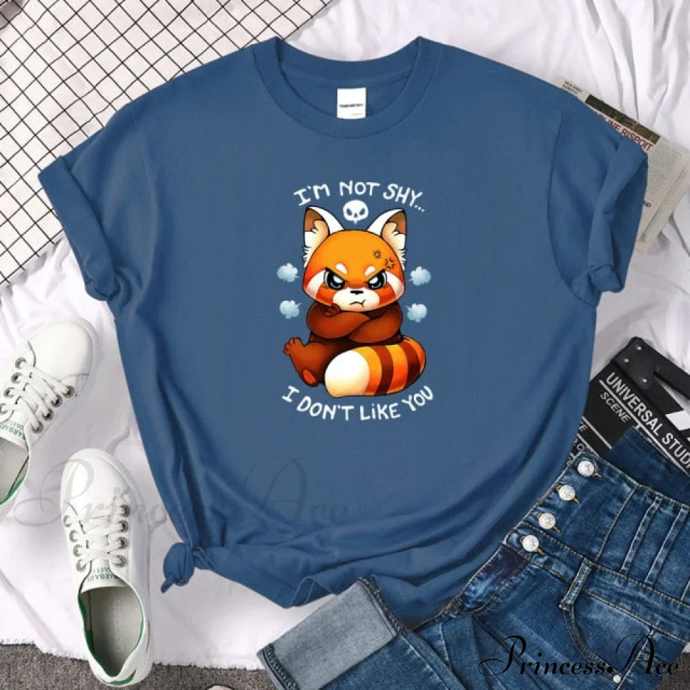 Oversize Fashion Clothing Funny Korean Style T-Shirts