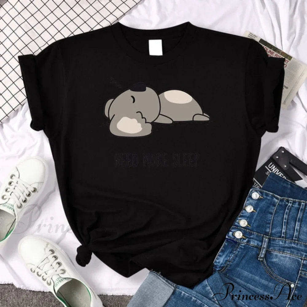 Oversize Fashion Clothing Funny Korean Style T-Shirts