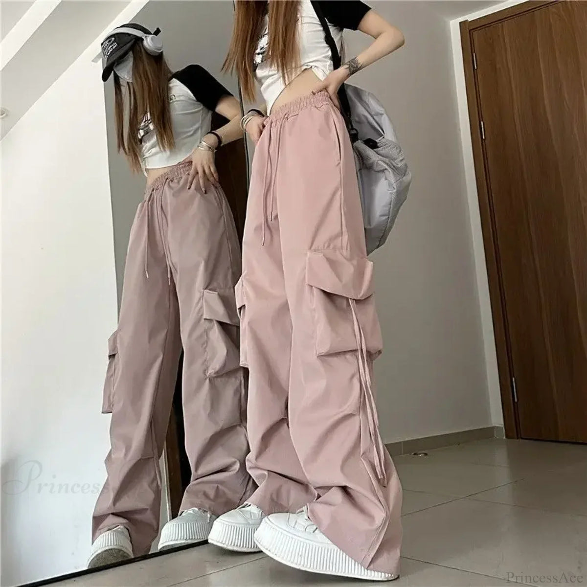 Oversized Cargo Streetwear Casual Pants