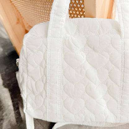Lucy Heart Quilted Bag