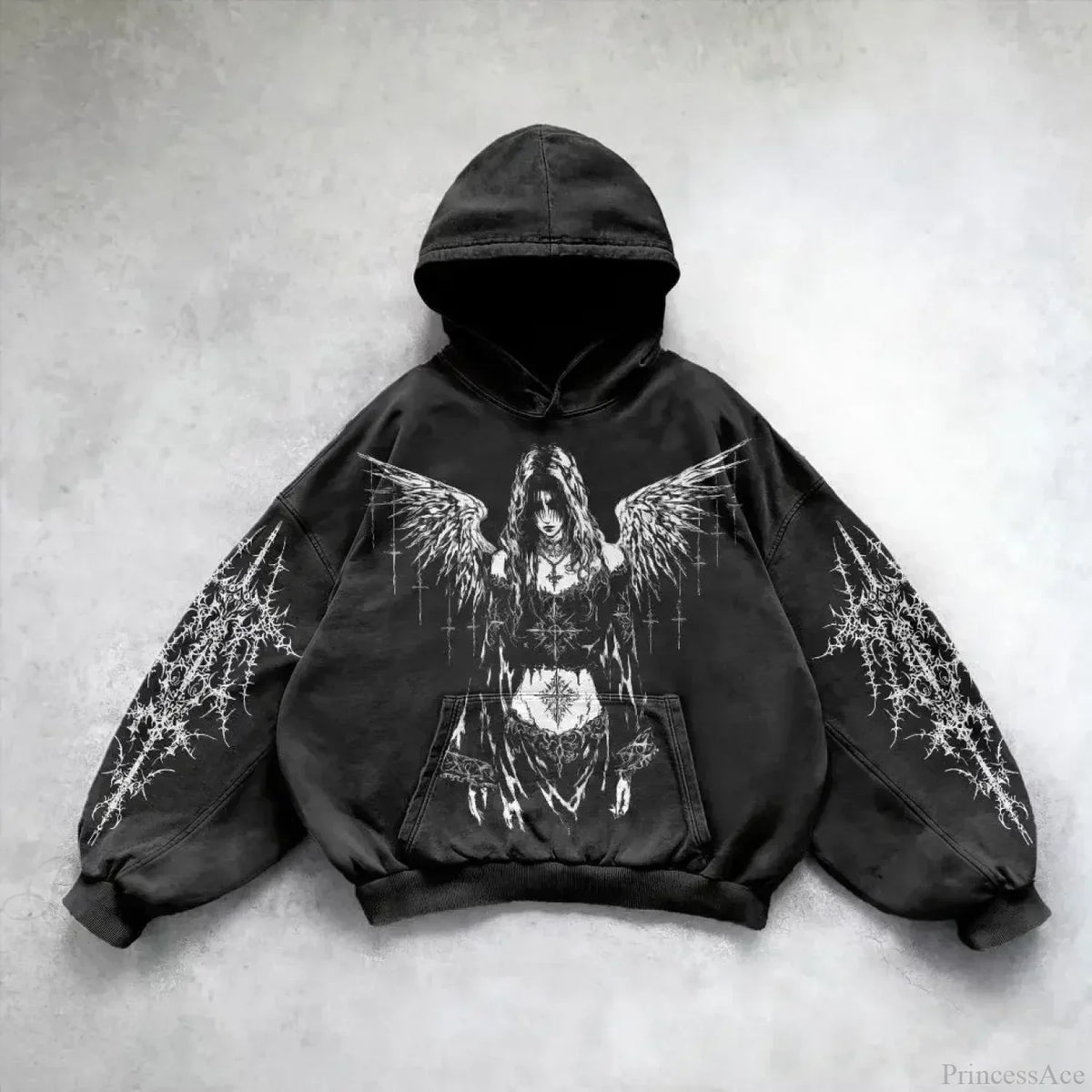 Pattern Printing Casual Hoodie