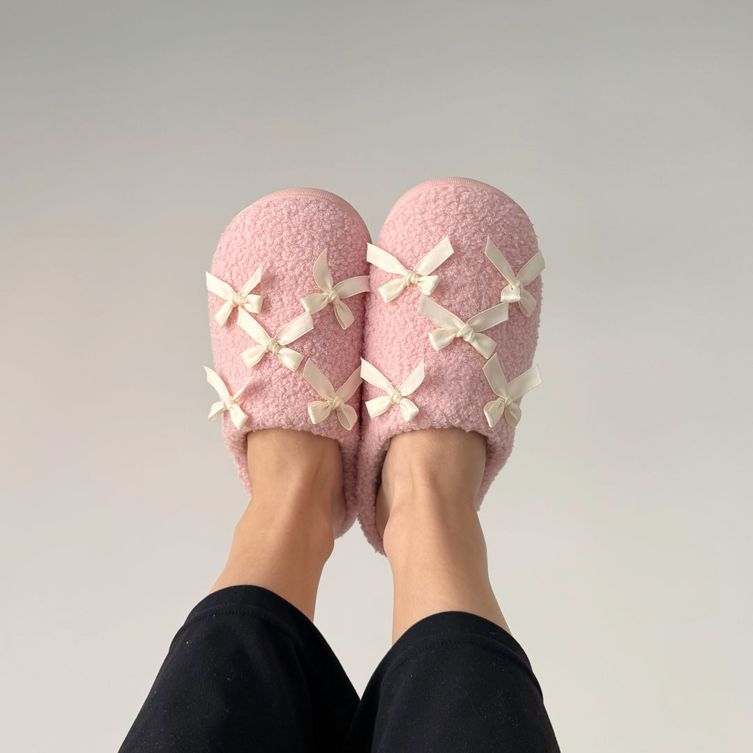 Celeste Bow Slippers