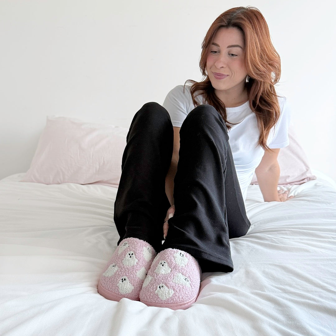 Spooky Ghost Slippers