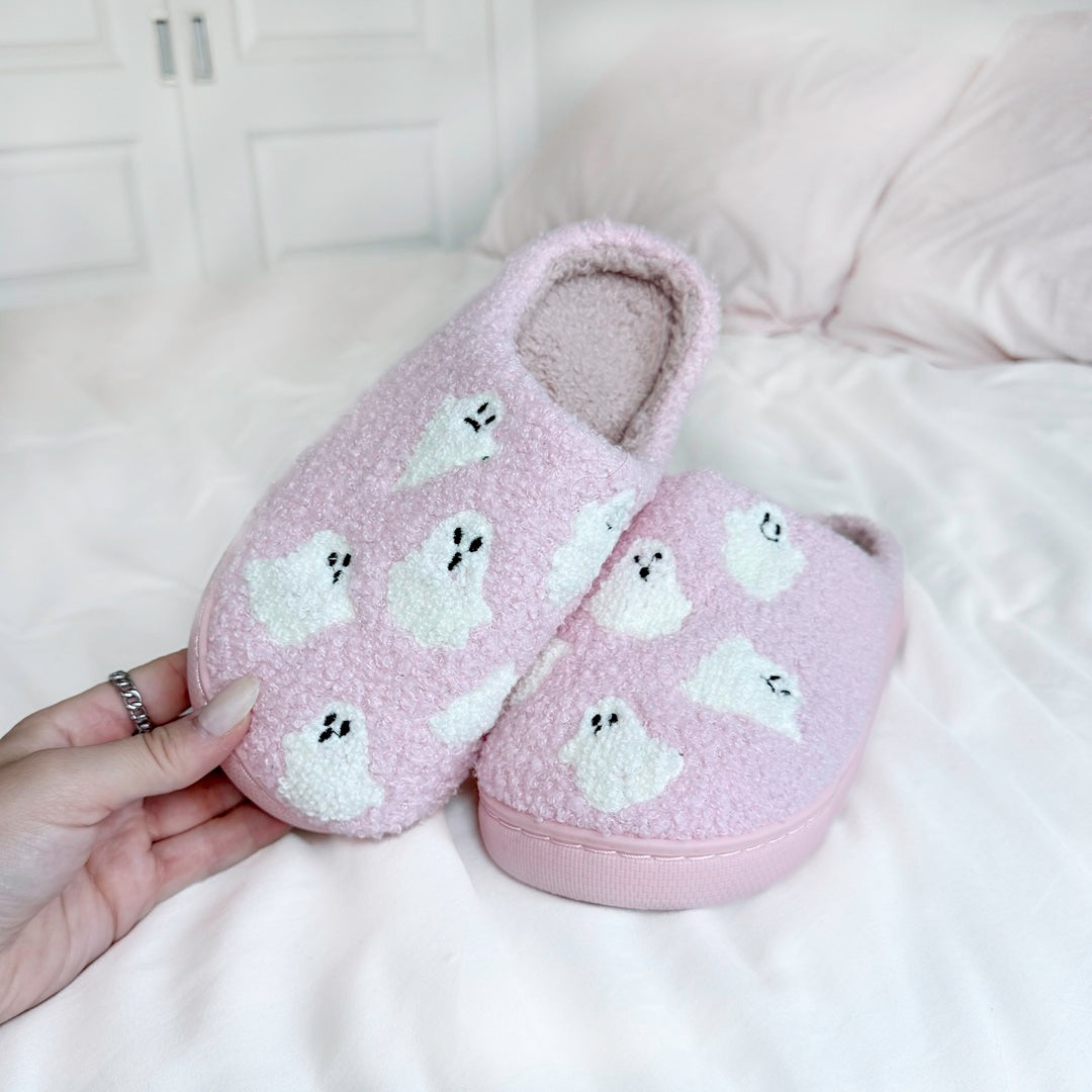 Spooky Ghost Slippers