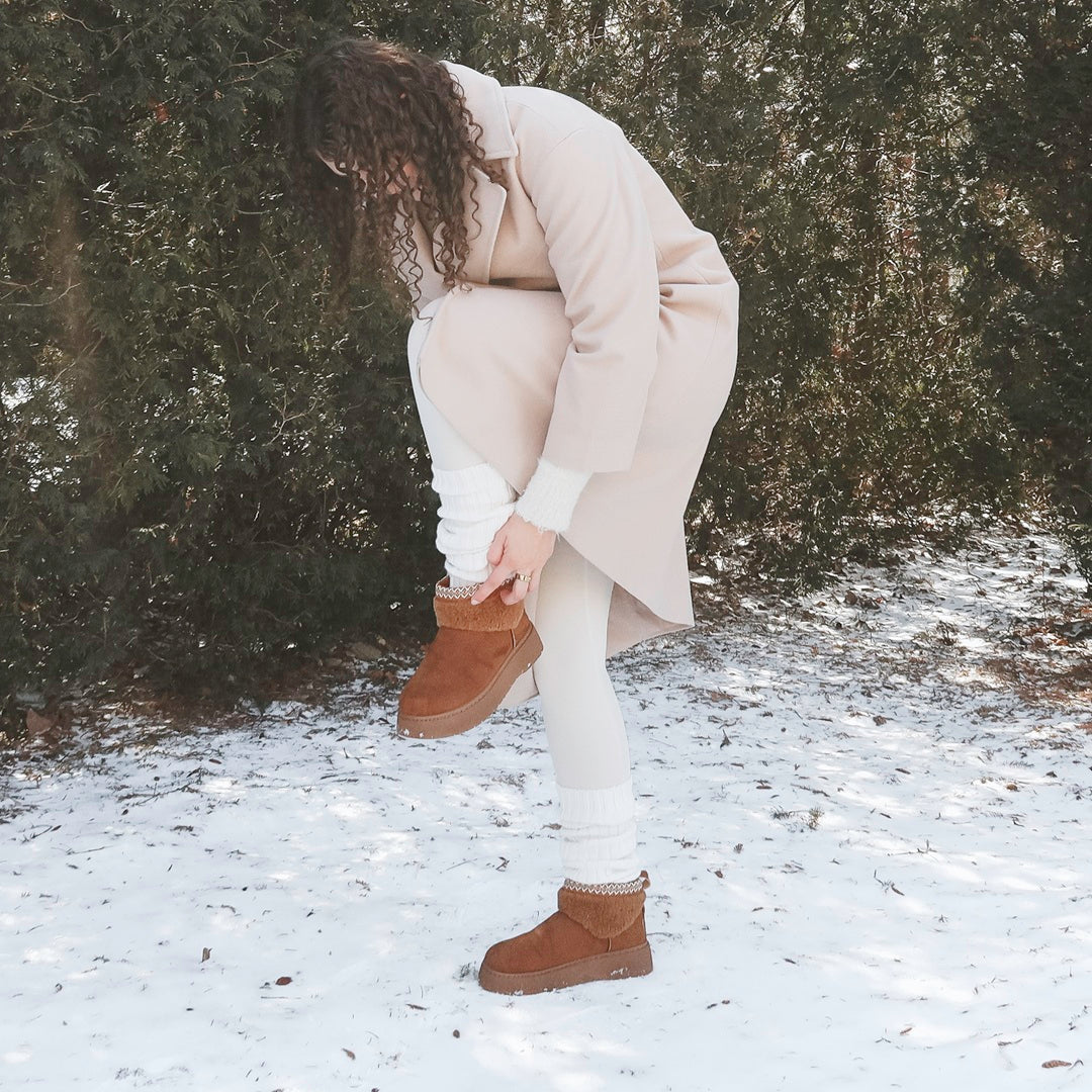 Amber Platform Ankle Boots