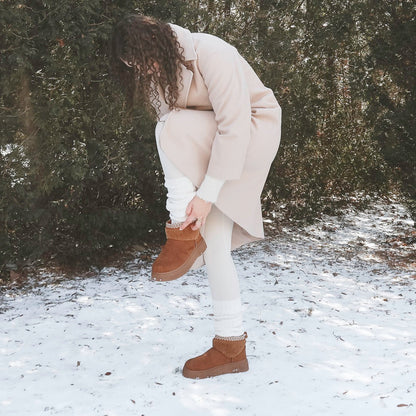 Amber Platform Ankle Boots