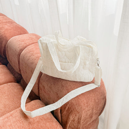 Lucy Heart Quilted Bag