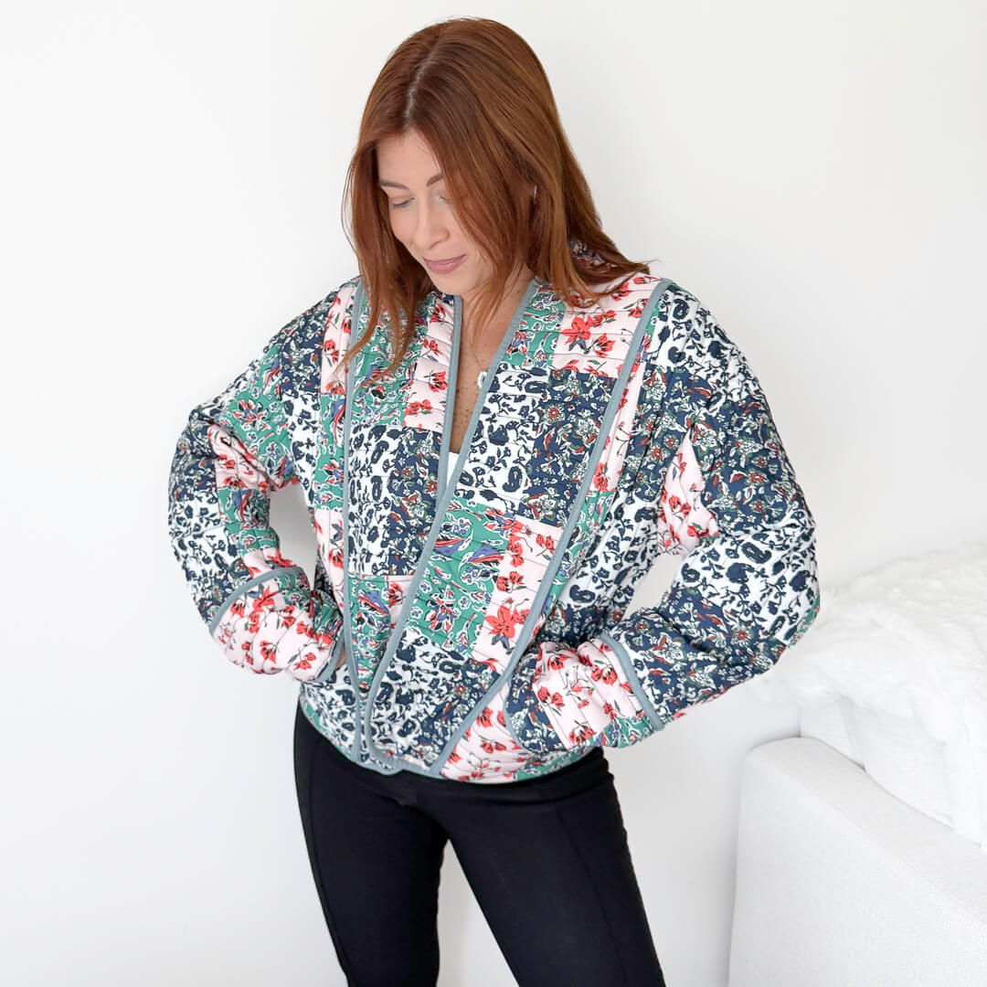 Hazel Patchwork Quilted Jacket