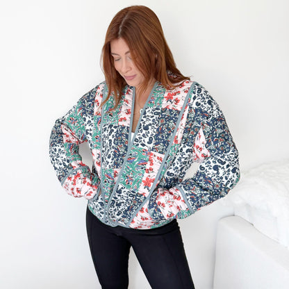Hazel Patchwork Quilted Jacket