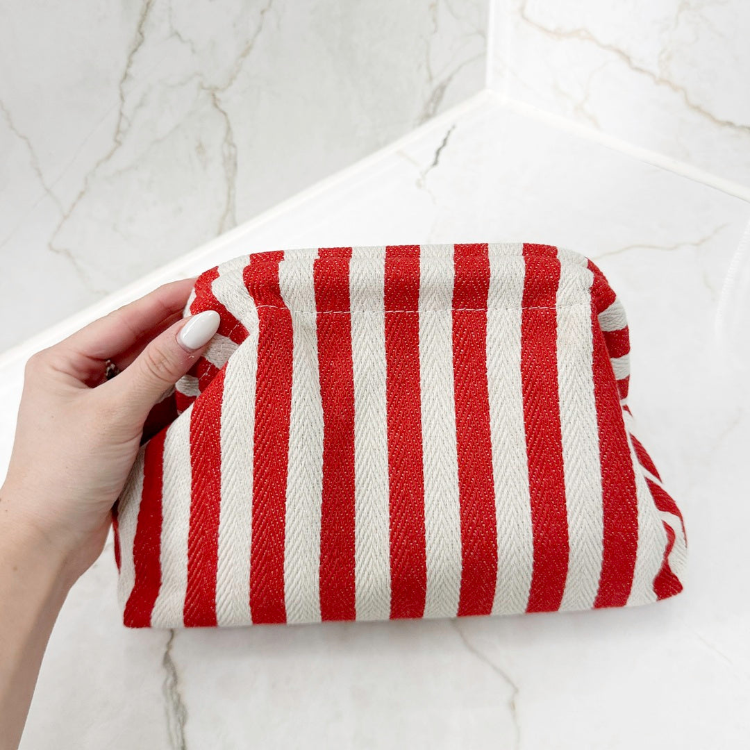 Julie Classic Striped Handbag