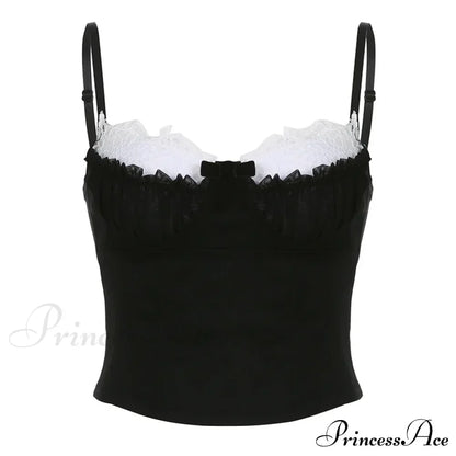 Ruched Patchwork Stylish Bustier Top