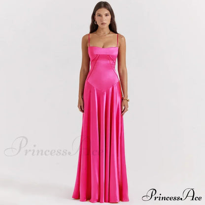 Sexy Bandage Lace Up Sleeveless Party Robe Maxi Dress