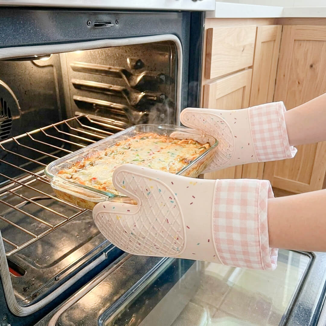 Silicone Oven Mitts (2PCS)
