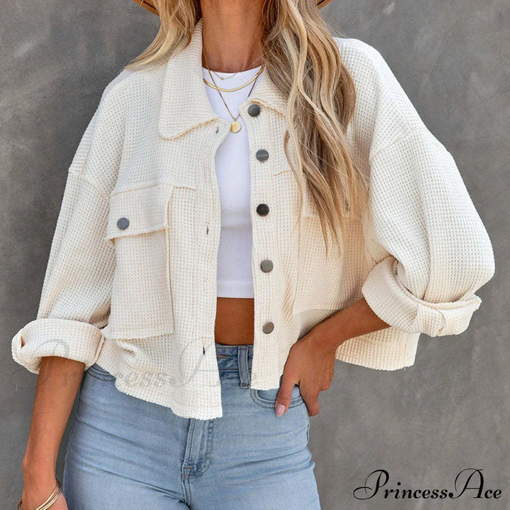 Simple Casual Mini Short Jacket