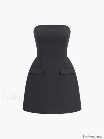 Black Tube Mini Dress