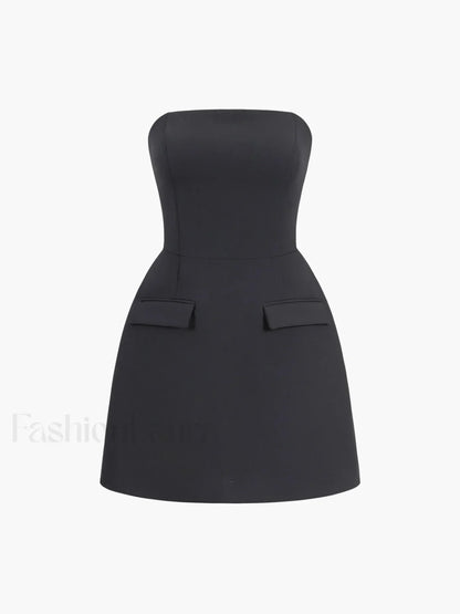 Black Tube Mini Dress
