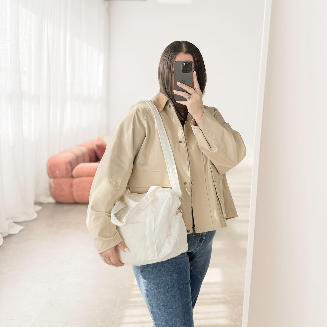 Lucy Heart Quilted Bag