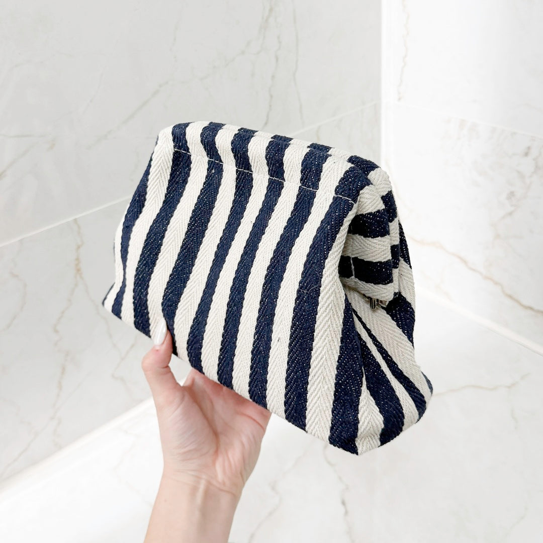 Julie Classic Striped Handbag