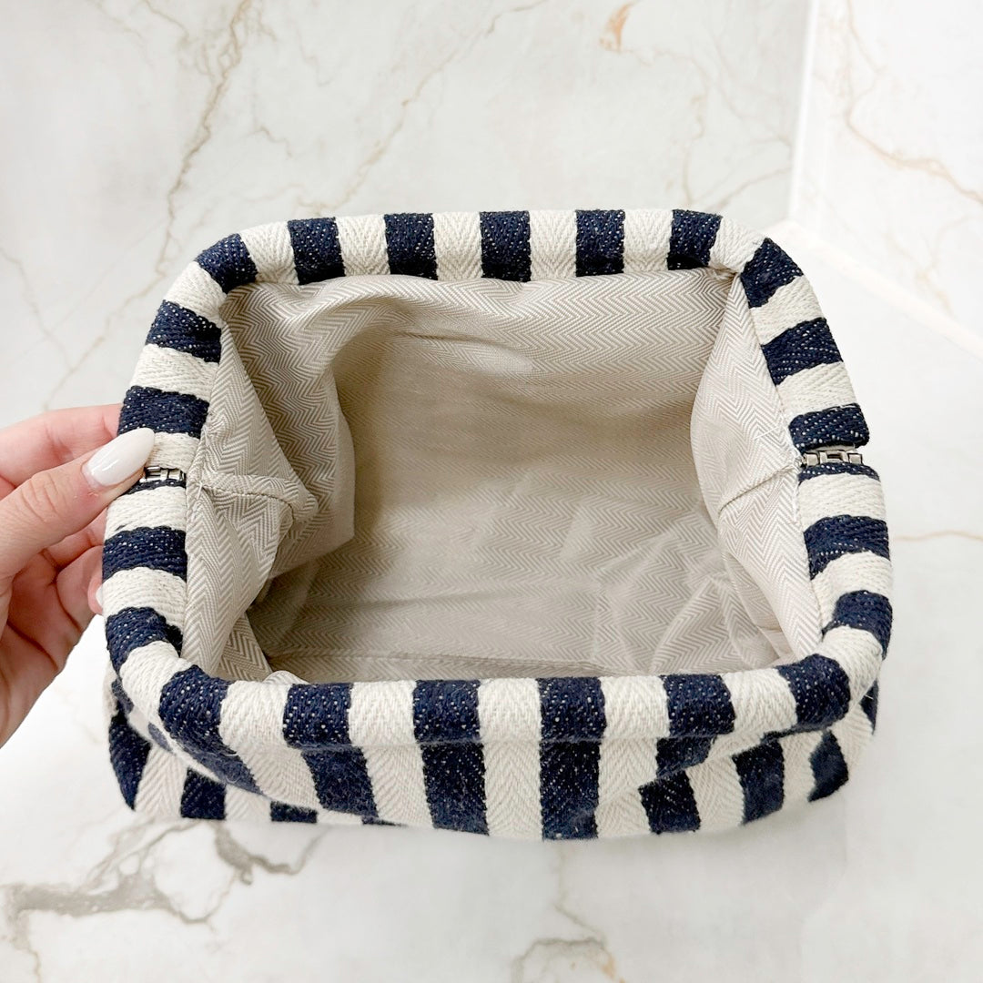 Julie Classic Striped Handbag