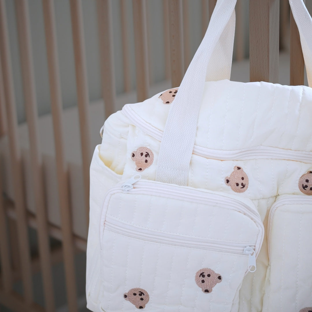 Mom's Pockets Diaper Tote Bag