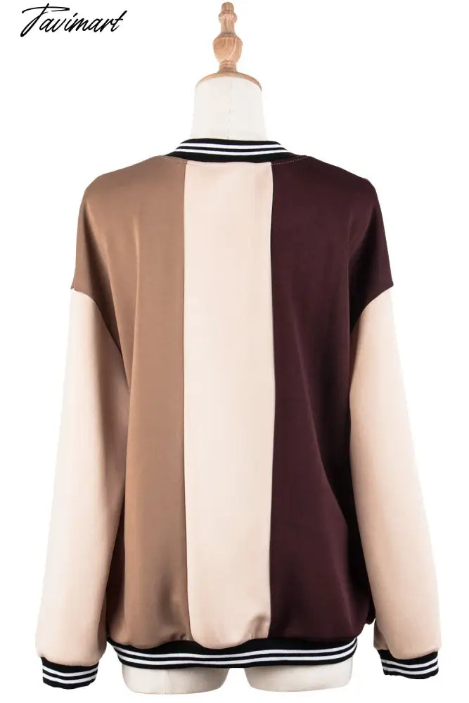 Autumn and Winter Women's New Fashion Baseball Jacket Jacket