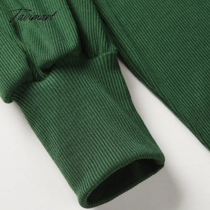 Autumn Female Long Sleeve Sexy Ribbed Knit Mini Bodycon Dresses Women Winter Solid Color Off Sleeve Knitted Short Sheath Dress