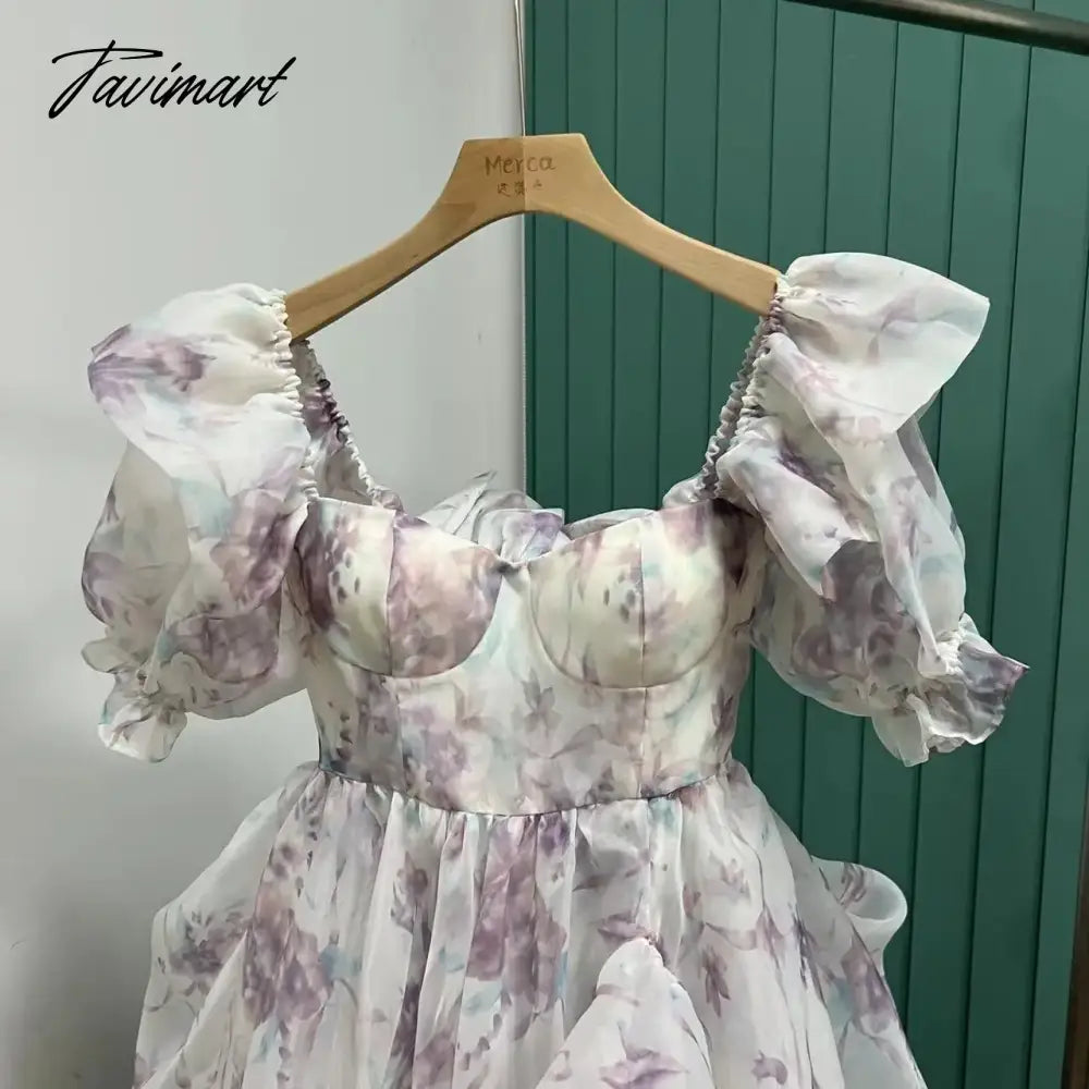 Castle Princess Wind mop Long birthday party dress Lolita Fairy dress