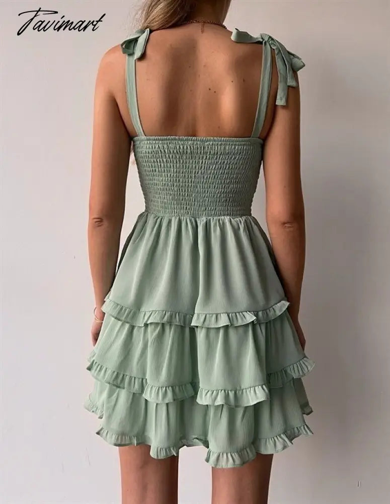 Casual Elegant Black Women's Summer Dress Backless Cake Birthday Corset Mini Short Sexy Chiffon Party Dress Female Vestidos