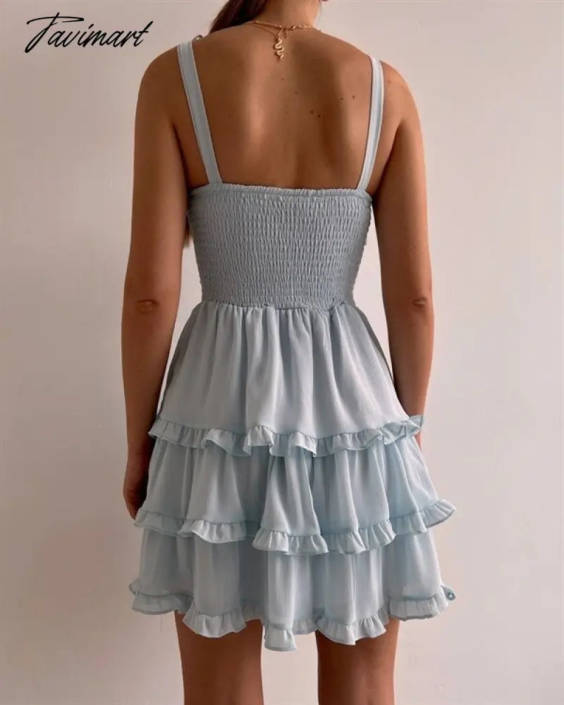Casual Elegant Black Women's Summer Dress Backless Cake Birthday Corset Mini Short Sexy Chiffon Party Dress Female Vestidos