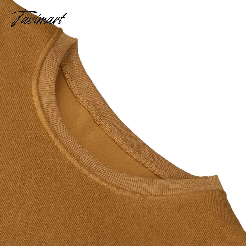 Casual Thick Sweatshirt Women Fashion Shoulder Pads Winter Clothes Women Pullover Loose Sudadera Mujer Tops