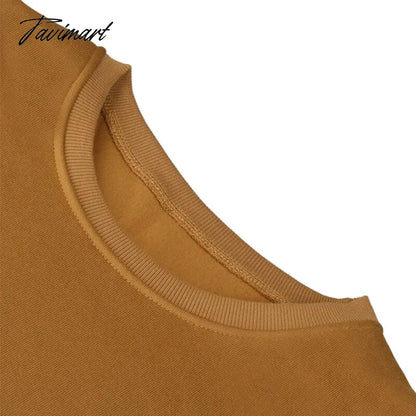 Casual Thick Sweatshirt Women Fashion Shoulder Pads Winter Clothes Women Pullover Loose Sudadera Mujer Tops