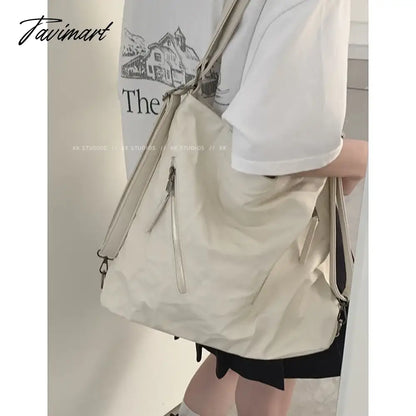Causal Canvas Women Backpack Tote Bag Korean School Book Laptop Backpack for Women Fashion Travel Shopping Shoulder Bag