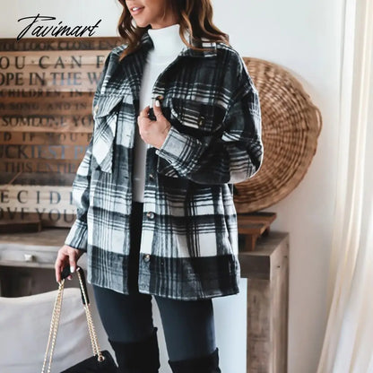 Commuter Office Ladies Button Cardigan Jackets Women Autumn Fashion Lapel Long Sleeve Coats Casual Single Breasted Loose Jacket