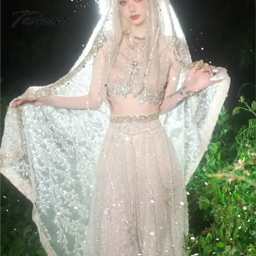 Exotic Clothing Female Xishuangbanna Personal Photo Travel Mori Art