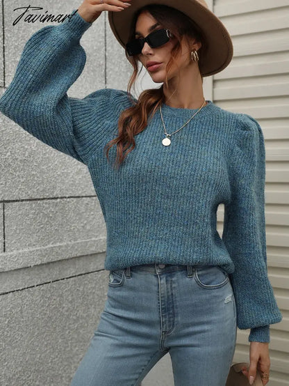 Fashion Knit Sweater Pullover for Women Fall/Winter Sweater New Crew Neck Knitwear Casual Loose Sweaters Women's