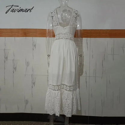 Fashion женское платье White Summer Dress Sexy Backless Lace Midi Dress Hollow Out Vintage Chic Party Dresses Vestidos
