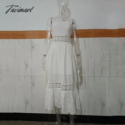 Fashion женское платье White Summer Dress Sexy Backless Lace Midi Dress Hollow Out Vintage Chic Party Dresses Vestidos