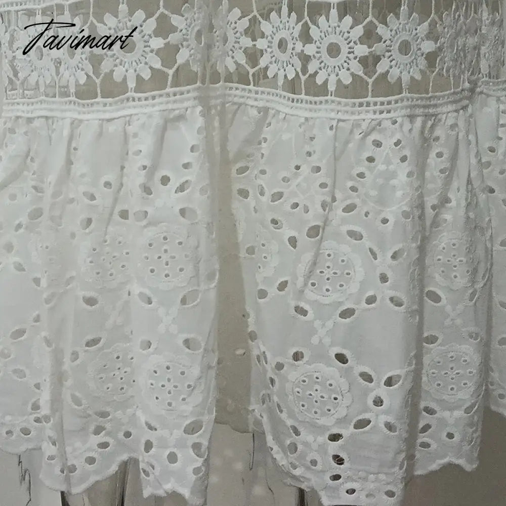 Fashion женское платье White Summer Dress Sexy Backless Lace Midi Dress Hollow Out Vintage Chic Party Dresses Vestidos