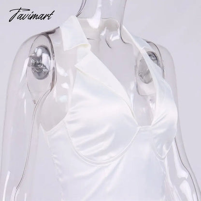 High Quality Summer Crop Top Women Sexy Top White Blouse Women V Neck Casual Top Double Layer Satin Top