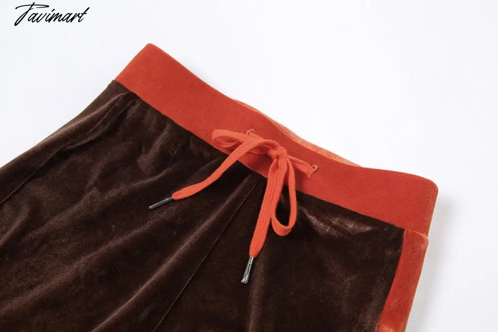 High Quality Winter Velvet Crop Jacket and Tracksuit Joggers Two Piece Set Green Jogging Suits for Women