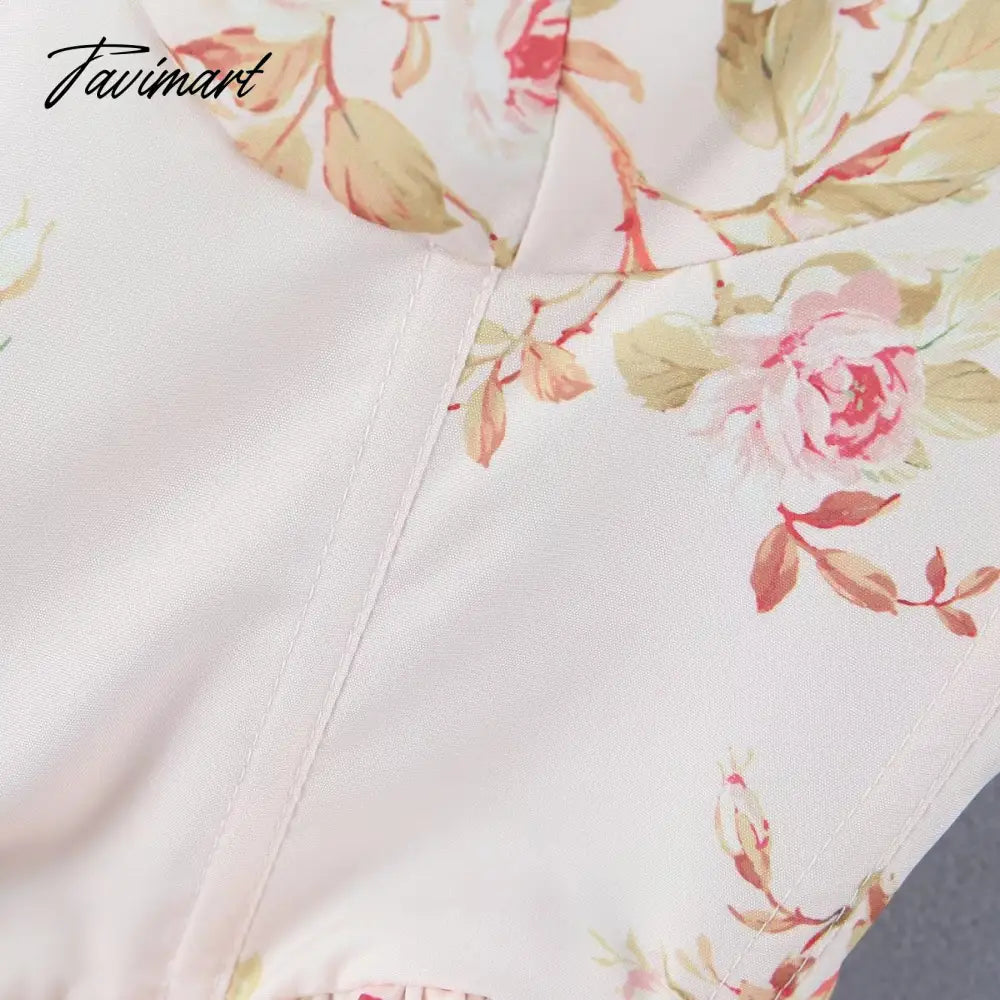 Ins Fashion Sexy Blouse Women Blogger Lace Splicing Square Collar Floral Shirt
