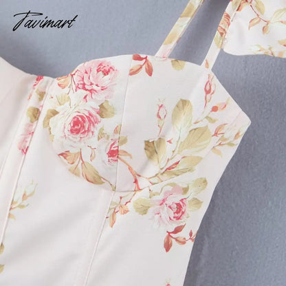 Ins Fashion Sexy Blouse Women Blogger Lace Splicing Square Collar Floral Shirt