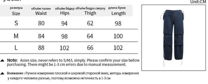 ins street retro blue high waist loose drape floor mopping jeans autumn versatile slim wide leg casual trousers Y2 women's cloth