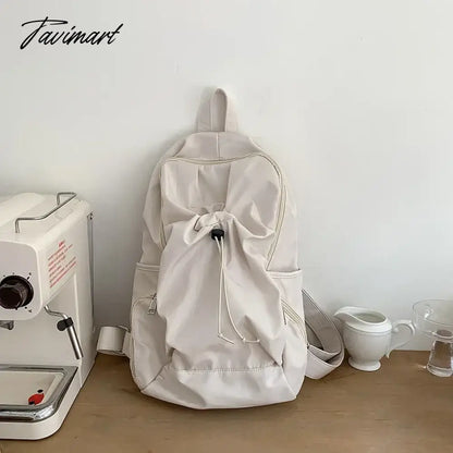 Korean Fashion Commuter Women Backpack LightWeight Nylon Fabric Backpack for Women Causal School Travel Female Small Bag