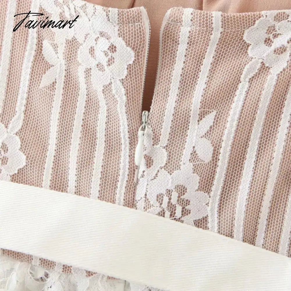 Lace High-low Sexy Summer Dress White Straps Belt Tied Women Dress D-ring Holiday Chic Ladies Party Dresses