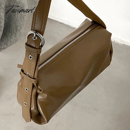 New Autumn Handbags for Women Retro Versatile College Student Class Shoulder Messenger Bag New Wide Shoulder Belt Bags