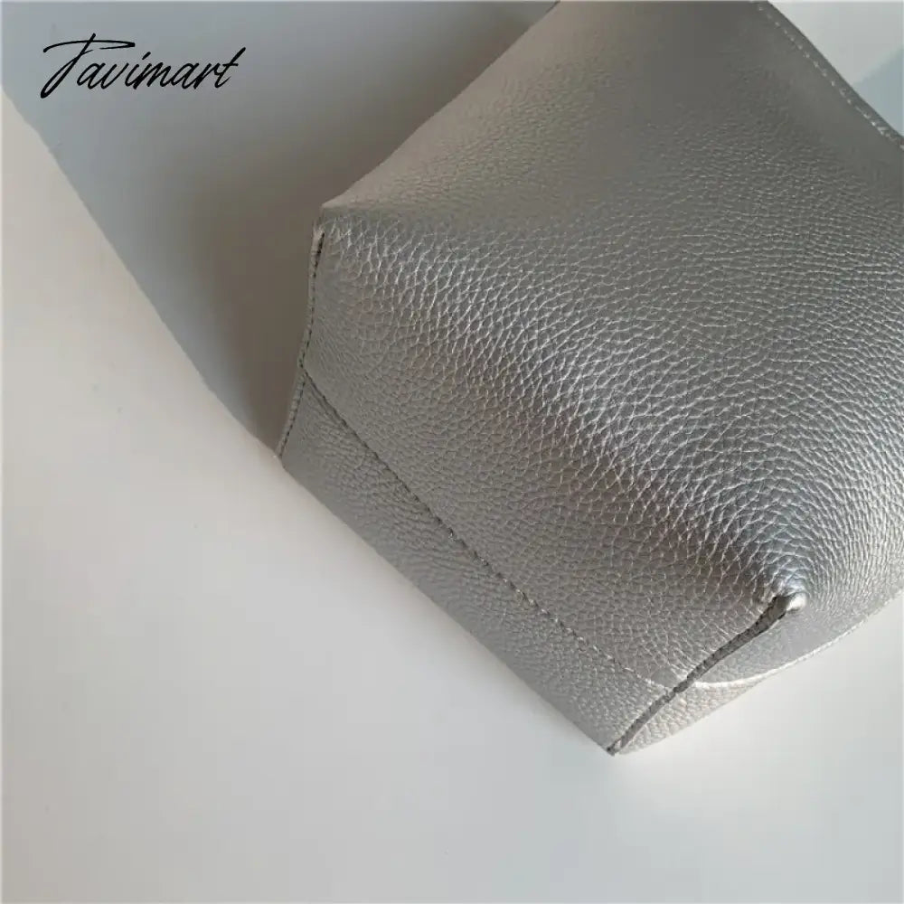 New Popular Trendy Bucket Bags for Women 2024 Solid All Match PU Shoulder Bag Fashion Office Lady Autumn Underarm Bag