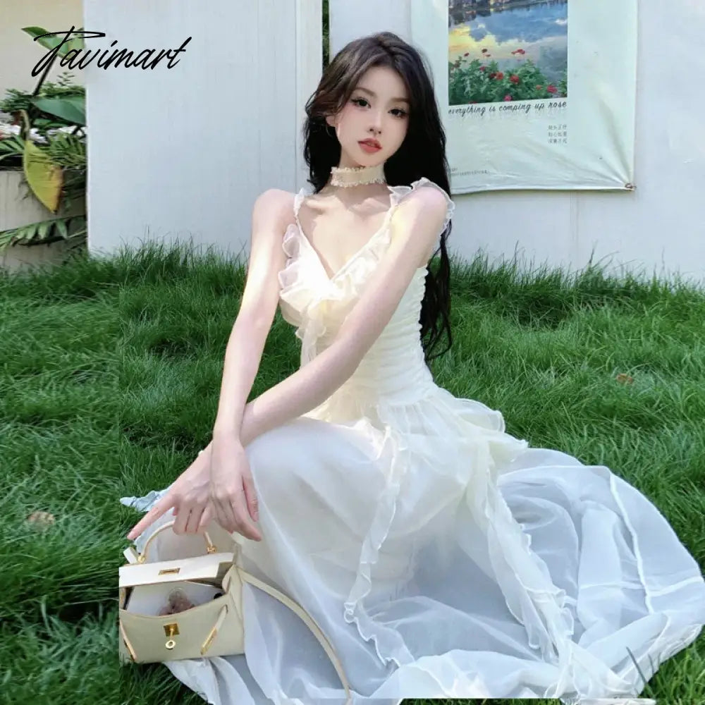 Party Dresses Woman Sexy Dress Vestidos Coreanos Kawaii Clothes Dress Party Night Maxi Dress White Dresses Woman Birthday