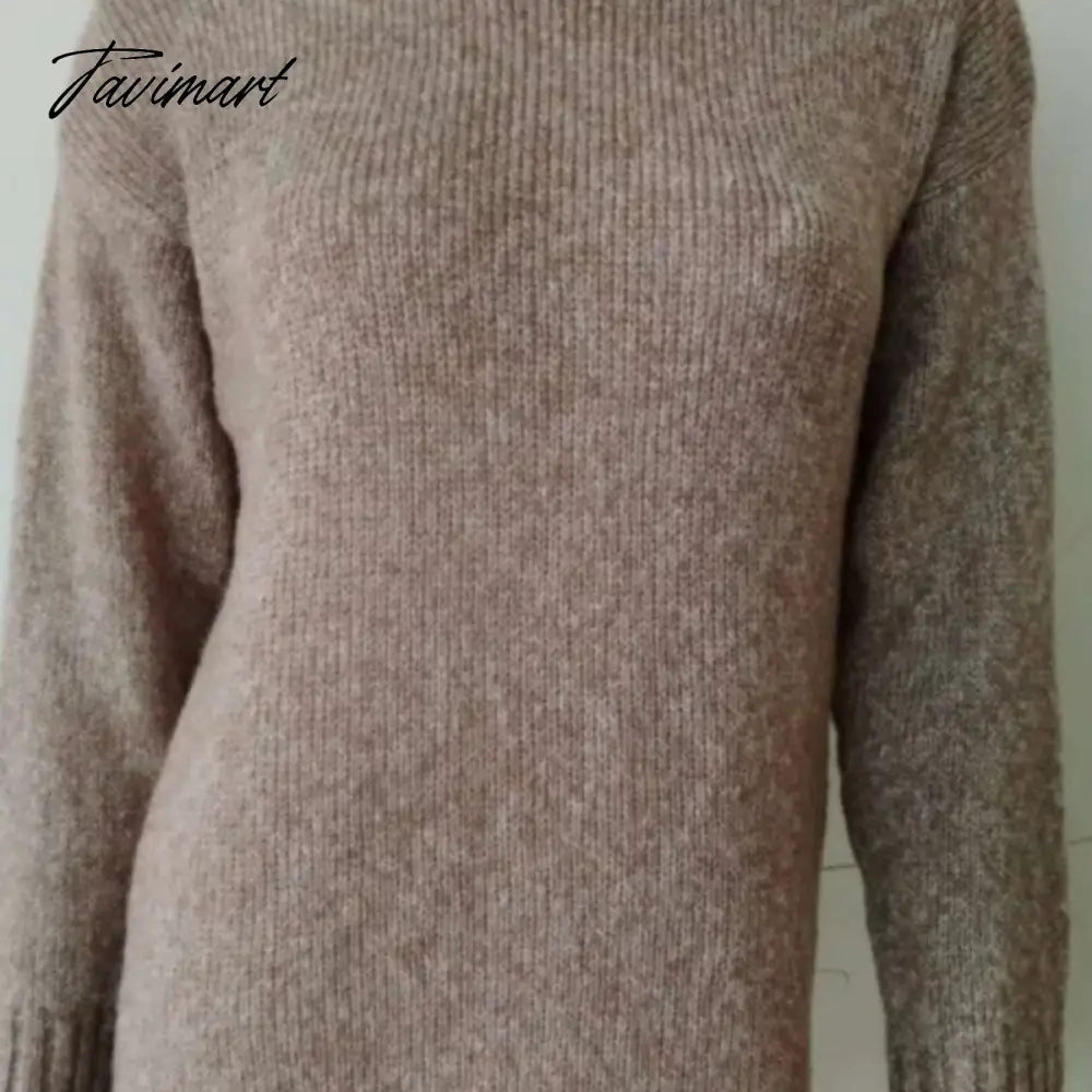 Roupas Feminina Christmas Turtleneck Sweater Women Casual Loose Street Knit Pullover Autumn Korean Jumper